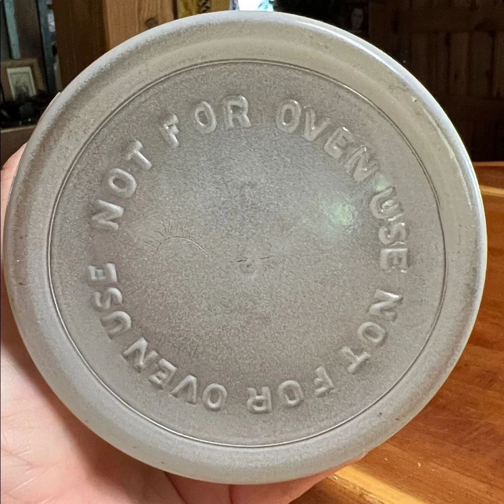 Vintage Homestead Wisconsin Dairy Cheese  Stoneware Crock Jar